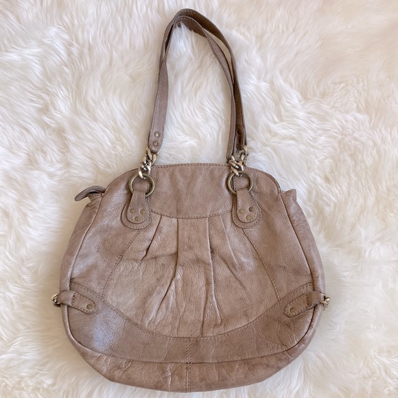 H&M Bags Hm Real Leather Handbag Medium Sized Poshmark